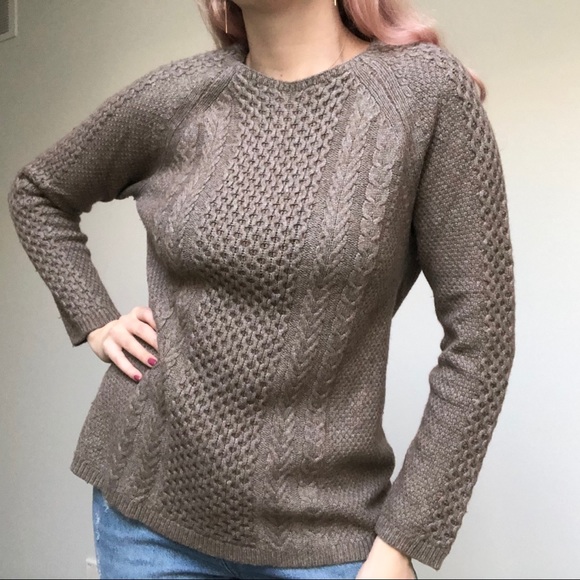 Alfred Sung Alpaca Wool Blend Crewneck - Picture 3 of 4